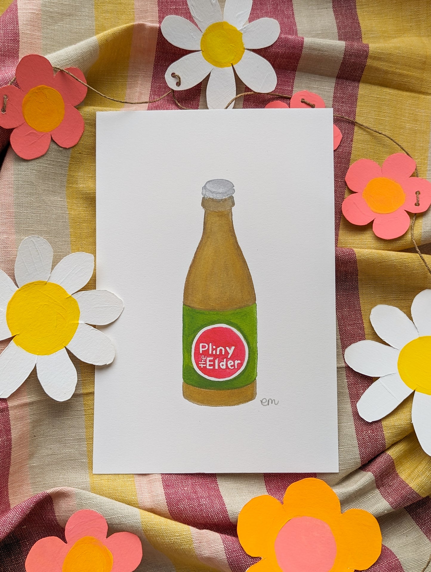 Drink Collection: Pliny The Elder Beer Art Print