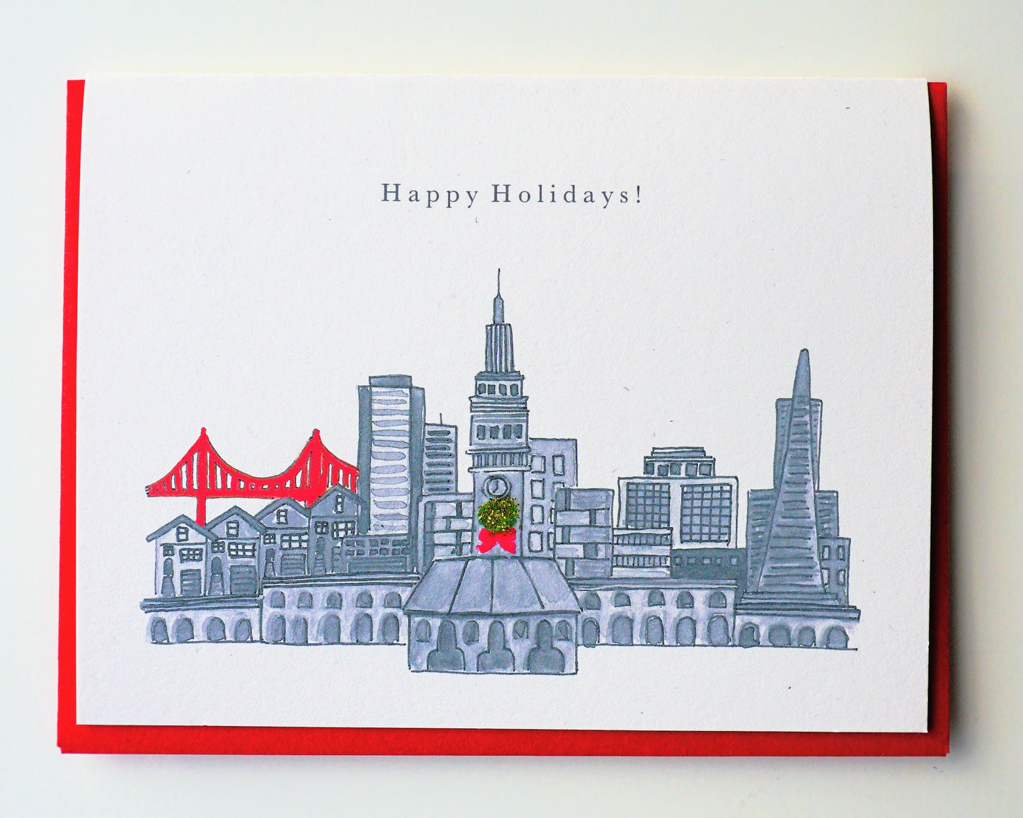 "The Happy Holidays" Assorted Card Set (5 cards)