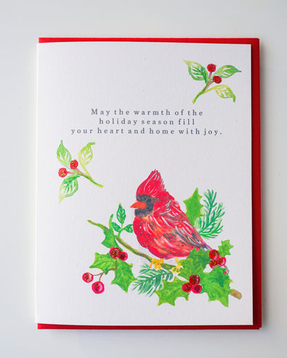 "The Happy Holidays" Assorted Card Set (5 cards)