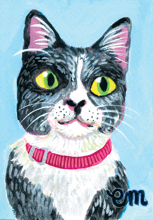 Whimsical Custom Pet Portrait