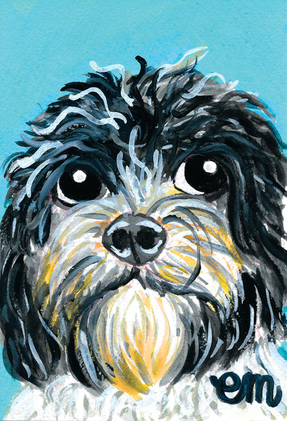 Whimsical Custom Pet Portrait