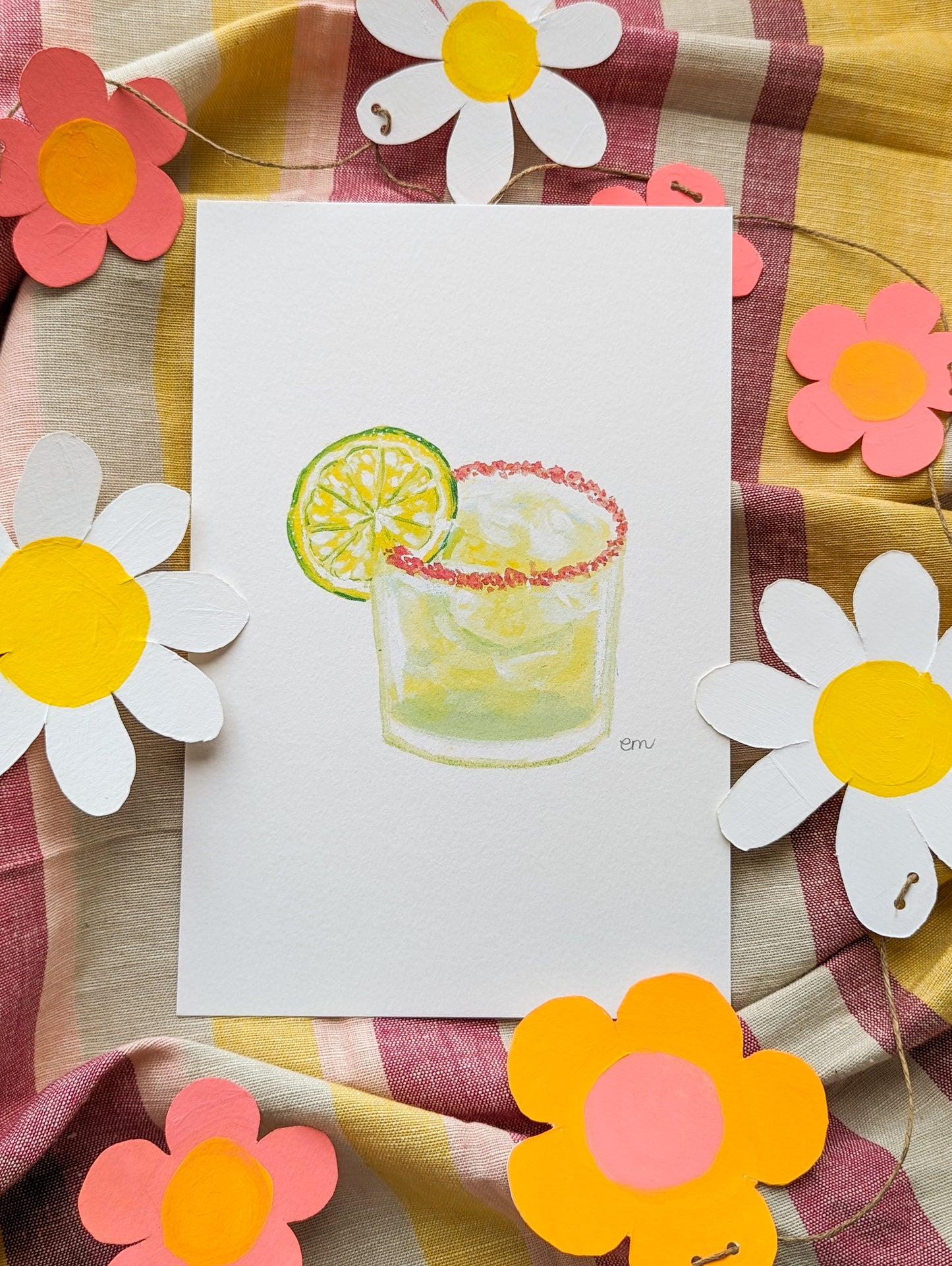 Drink Collection: Margarita Art Print