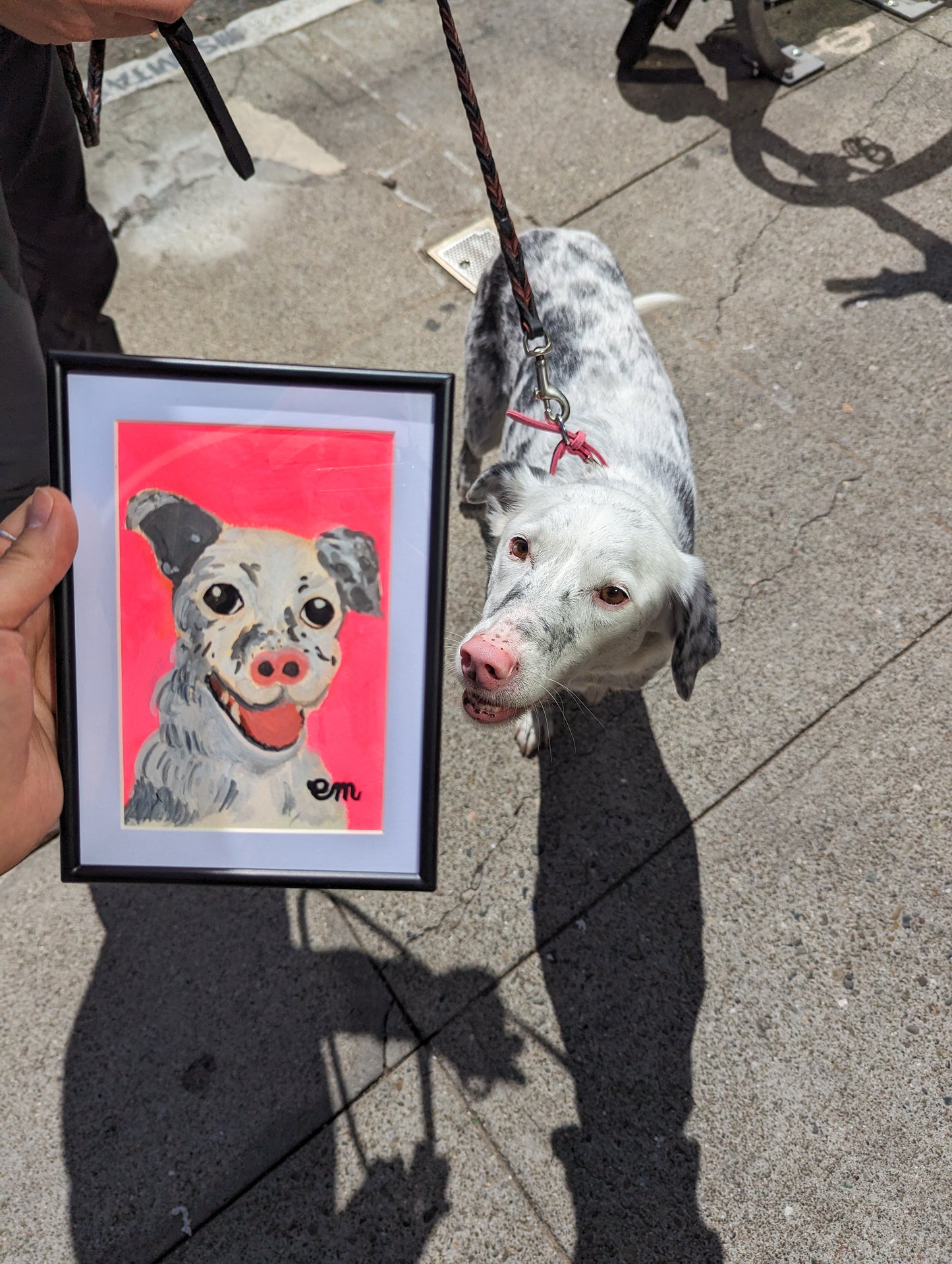 Whimsical Custom Pet Portrait