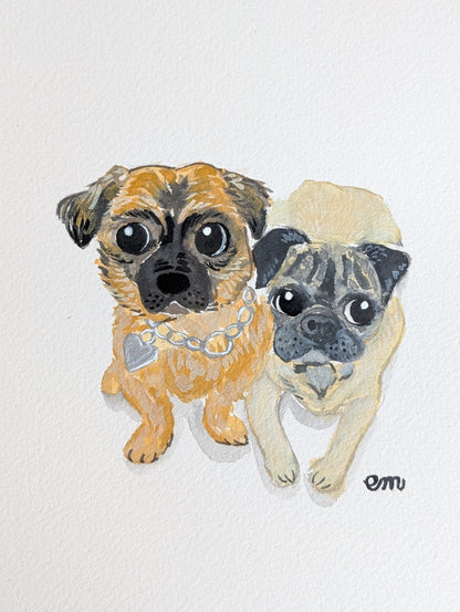 Whimsical Pet Portrait (Full Body)