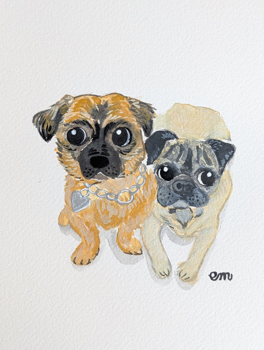 Whimsical Pet Portrait (Full Body)