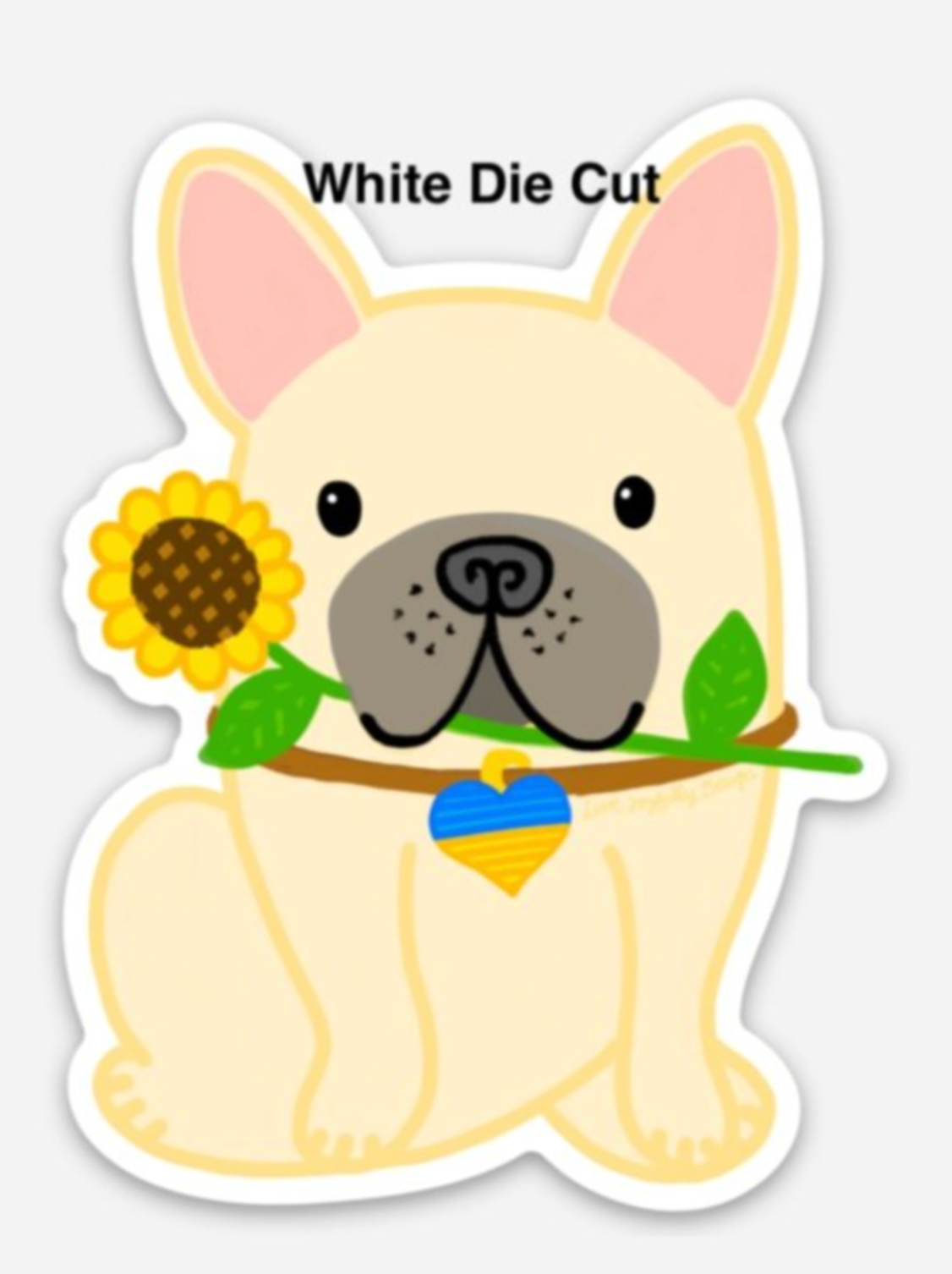 Gomdol stands with Ukraine Sticker
