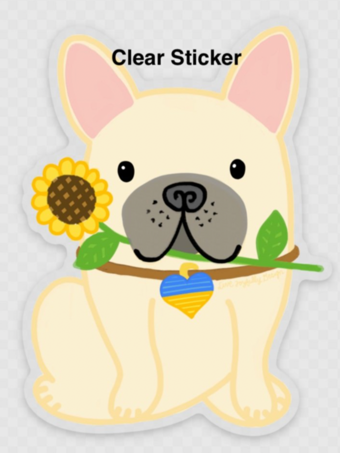 Gomdol stands with Ukraine Sticker